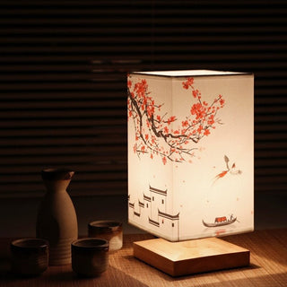 Vnitřní Dekorativní LED Stolní Lampa | Japonsko-skandinávský design