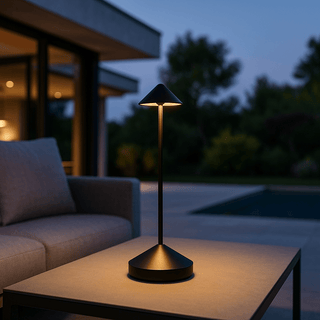 Vnitřní Dekorativní Stolní Lampa | Minimalistické Kuželové LED Světlo