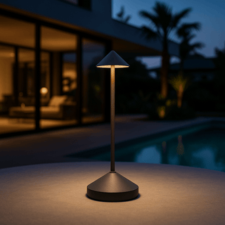 Vnitřní Dekorativní Stolní Lampa | Minimalistické Kuželové LED Světlo