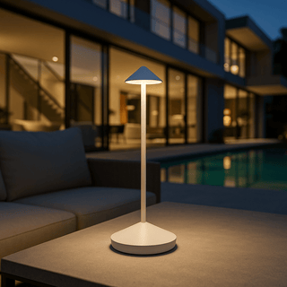 Vnitřní Dekorativní Stolní Lampa | Minimalistické Kuželové LED Světlo