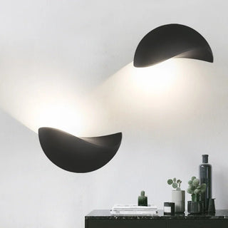 Vnitřní Nástěnné Světlo | Minimalistické Půlkruhové LED Světlo