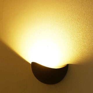 Vnitřní Nástěnné Světlo | Minimalistické Půlkruhové LED Světlo