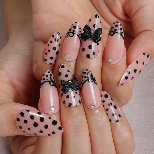 Nail art kit with decorations for nail design
