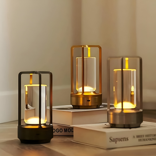 Vnitřní Moderní LED Stolní Lampa | Dekorativní Přenosný Design