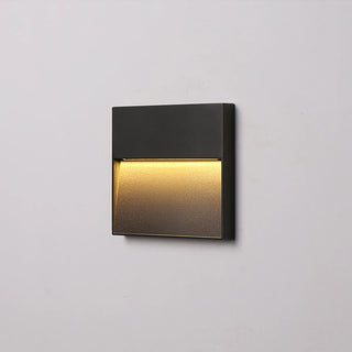 Venkovní Moderní Nástěnné Svítidlo | Kulatý LED Černá Design