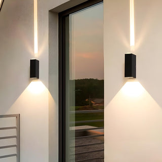 Venkovní Nástěnné Svítidlo | LED Světlo Nahoru a Dolů Černá Design