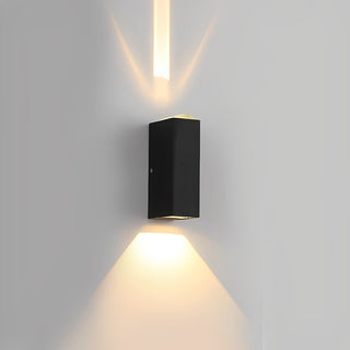 Venkovní Nástěnné Svítidlo | LED Světlo Nahoru a Dolů Černá Design