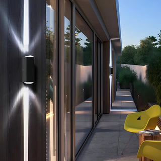 Venkovní Nástěnné Svítidlo | LED Světlo Nahoru a Dolů Černá Design
