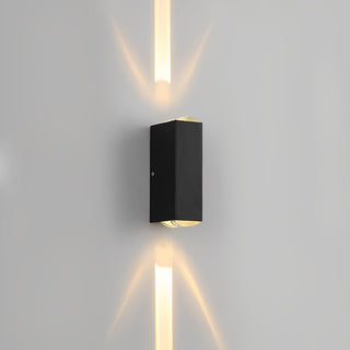 Venkovní Nástěnné Svítidlo | LED Světlo Nahoru a Dolů Černá Design