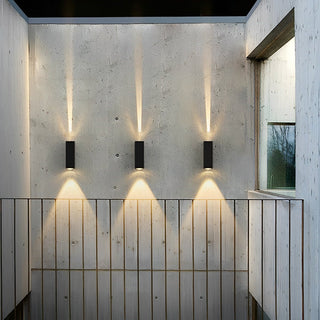 Venkovní Nástěnné Svítidlo | LED Světlo Nahoru a Dolů Černá Design