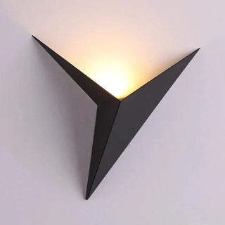 Vnitřní moderní LED nástěnné světlo | Minimalistický trojúhelníkový design