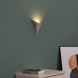Vnitřní moderní LED nástěnné světlo | Minimalistický trojúhelníkový design