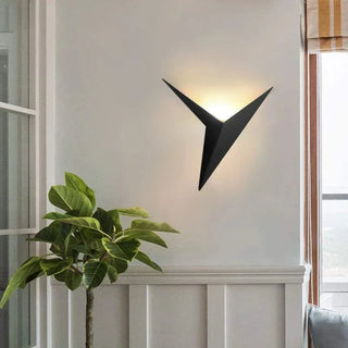 Vnitřní moderní LED nástěnné světlo | Minimalistický trojúhelníkový design