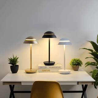 Vnitřní moderní stolní lampa | Bezdrátová a dobíjecí