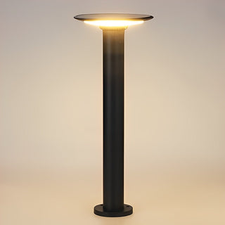 Venkovní Cestní Světlo | Solární Černá LED Zahradní Lampa