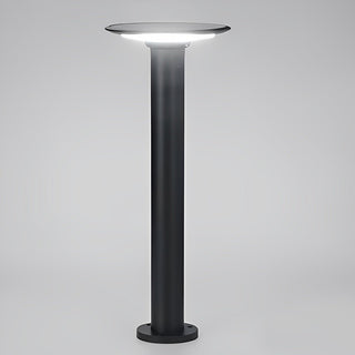 Venkovní Cestní Světlo | Solární Černá LED Zahradní Lampa