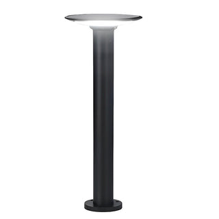 Venkovní Cestní Světlo | Solární Černá LED Zahradní Lampa