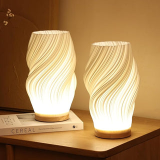 Vnitřní Stolní Lampa | Spirálový Dekorativní LED Design
