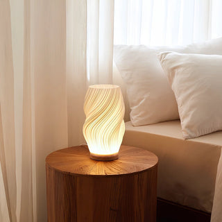 Vnitřní Stolní Lampa | Spirálový Dekorativní LED Design