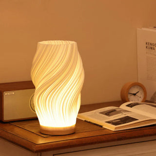 Vnitřní Stolní Lampa | Spirálový Dekorativní LED Design