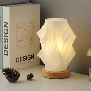 Vnitřní Stolní Lampa | Spirálový Dekorativní LED Design
