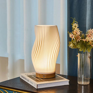 Vnitřní Stolní Lampa | Spirálový Dekorativní LED Design