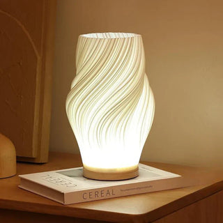 Vnitřní Stolní Lampa | Spirálový Dekorativní LED Design