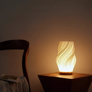 Vnitřní Stolní Lampa | Spirálový Dekorativní LED Design
