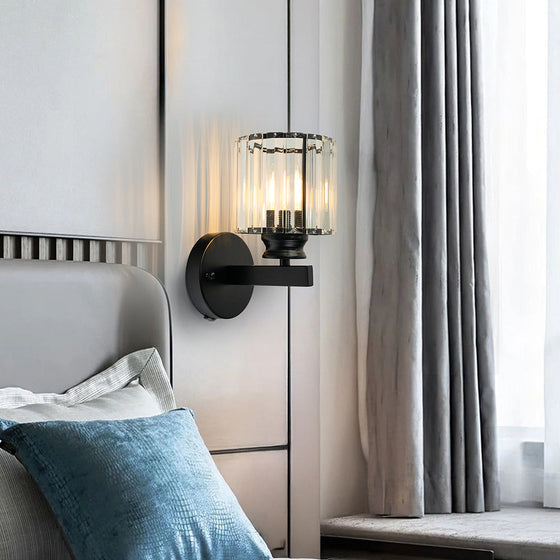 Vertical Crystal Wall Light E27