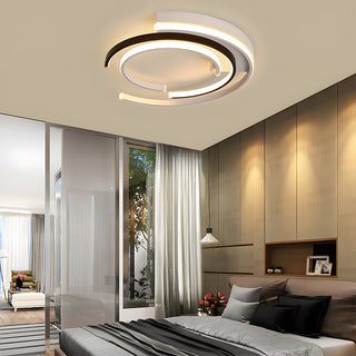Stropní svítidlo LED spirálové moderní do obývacího pokoje