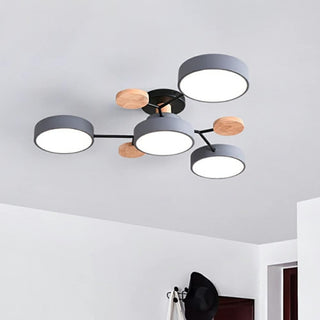 Moderní LED Lustr Do Obývacího Pokoje | Vícebodové Stropní Svítidlo
