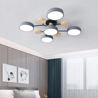 Moderní LED Lustr Do Obývacího Pokoje | Vícebodové Stropní Svítidlo