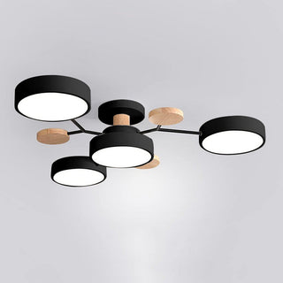 Moderní LED Lustr Do Obývacího Pokoje | Vícebodové Stropní Svítidlo