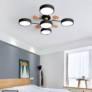 Moderní LED Lustr Do Obývacího Pokoje | Vícebodové Stropní Svítidlo