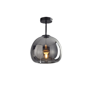 Skleněné Stropní Svítidlo E27 | Retro Lampa Na Strop