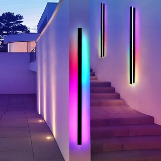 Lineární LED Venkovní Nástěnné Svítidlo | Moderní Fasádní Osvětlení