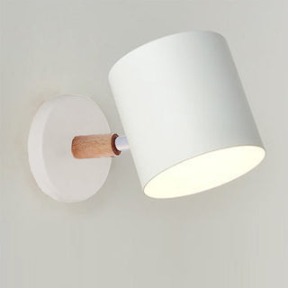 Wewnętrzne Nowoczesne Kinkiet | Obrotowy Czytelniczy LED Cylinder