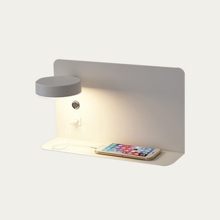 Vnitřní LED Nástěnné Svítidlo | Moderní Inteligentní Design s USB Policí