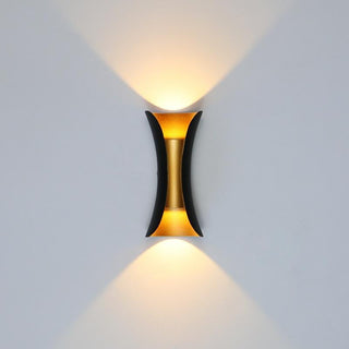 Venkovní Nástěnné LED Svítidlo | Moderní Zakřivený Design IP65