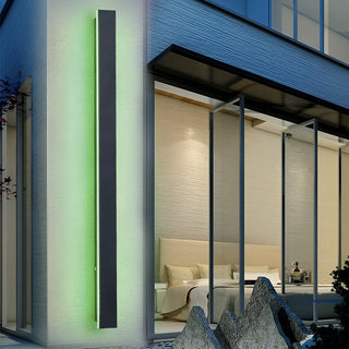 Lineární LED Venkovní Nástěnné Svítidlo | Moderní Fasádní Osvětlení