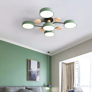 Moderní LED Lustr Do Obývacího Pokoje | Vícebodové Stropní Svítidlo