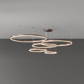 Kruhové Závěsné LED Svítidlo | Moderní Designový Lustr