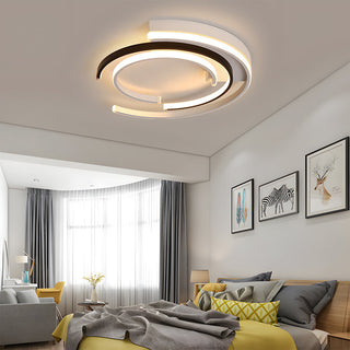 Stropní svítidlo LED spirálové moderní do obývacího pokoje