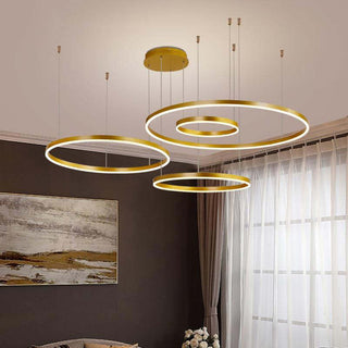 Kruhové Závěsné LED Svítidlo | Moderní Designový Lustr