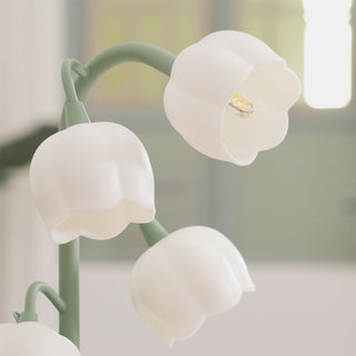 Vnitřní Dekorativní Stolní Lampa | Zelená Design Zvonkové Orchideje