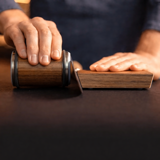 Brousek na nože s moderním povrchem do kuchyně