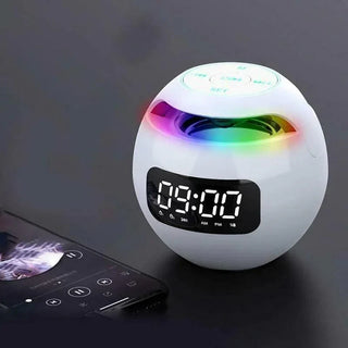 Nowoczesny cyfrowy inteligentny budzik LED
