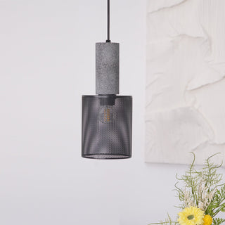 Vnitřní moderní závěsná lampa | Válcový design E27