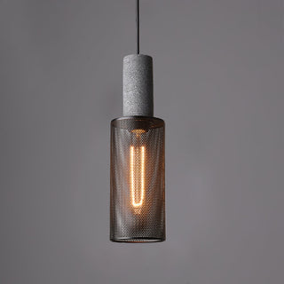 Vnitřní moderní závěsná lampa | Válcový design E27