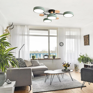 Moderní LED Lustr Do Obývacího Pokoje | Vícebodové Stropní Svítidlo